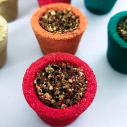 dokchan 24 Loban Cup Guggal Dhoop for Pooja Hawan l Non Toxic Charcoal Free Dhoop Cups Rose, Sandal, Orchid Dhoop image 2