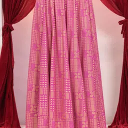 aramya Women Comfort Fit Pink Viscose Rayon Trousers-picture-24