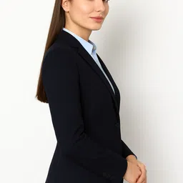 stylemode Women Self Design Single Breasted Festive & Wedding, Formal, Casual, Lounge Wear Blazer image 3