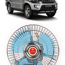 genipap Oscillating Fan 6 Inch 12V Automotive For Car/Truck/Auto rickshaw-PKN1541 Car Interior Fan-picture-27