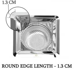 singhindustrie Kitchen Sink, Basin, Bathroom Sink Stainless Steel Push Down Strainer image 2