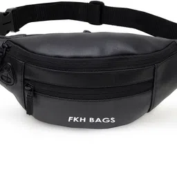 Worldstar ROCCK LEATHER BLACK WAIST BAG Waist Bag-picture-18