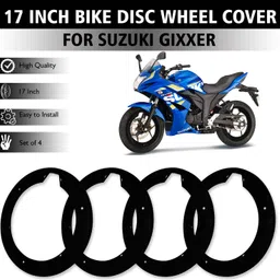 otoroys 17 inch ABS Plastic New Embossed Pattern Wheel Cover 4pc For SUZUKI_GIXXER Bike Fairing Kit-picture-23