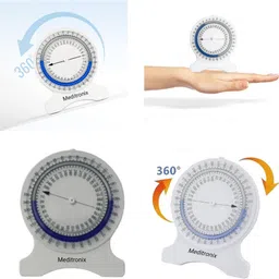 meditronix Precision Bubble Inclinometer for Physical Therapy Portable ROM Measuring Tool Medical Reacher & Grabber-picture-12