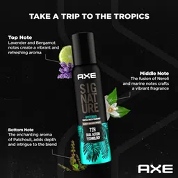 axe Signature Mysterious and Intense Deodorant No Gas Body Perfume Body Spray-For Men image 5