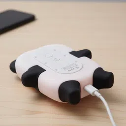 finaro Sleeping Panda LED Lamp | Soft Silicone Night Light for Baby Room Night Lamp image 5