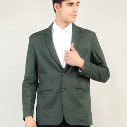 chkokko Tweed Solid Coat For Men-picture-1