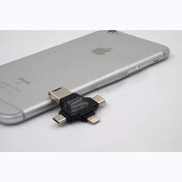 ULTRABYTES Lightning, Micro USB, USB Type C OTG Adapter image 5