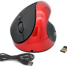 microware Wireless ergonomic vertical mouse mice optical for pc laptop Wireless Ambidextrous Optical Gaming Mouse with Bluetooth-image-17