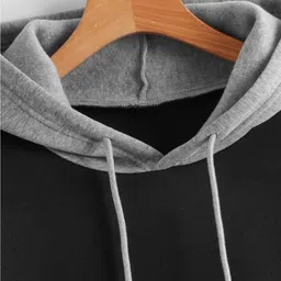 ananta design Women Full Sleeve Color Block Hooded Sweatshirt image 3