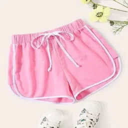 tusi Printed Women Black Basic Shorts-picture-24