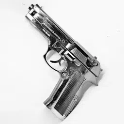 fitup ™ Black Color| Reloaded System Revolver Gun Heavyweight -Model 608 Jet Flame Lighter Cigarette Cigar Smoking Lighter | Heavy Weight And Real Look Gun Pocket Lighter myfirstdot Pocket Lighter image 2