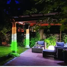 techgear 1440 LEDs 12 m Multicolor Flickering Bulb Rice Lights image 5