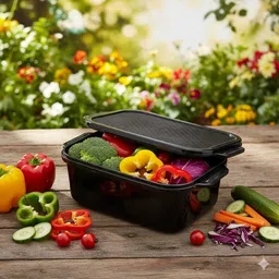 beastbull Plastic Fridge Container - 1200 ml image 2