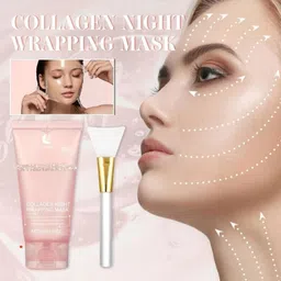 lorshel Collagen Night Mask for Improving Skin Clarity and Transparency image 2