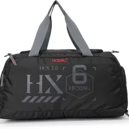 hexing 40 L Gym Duffel Bag - 40 L HX2.0 Gym Duffle Bag For Travel & Luggage With Shoe Compartment - Black-picture-37