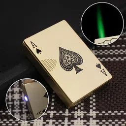 crokroz New Design Ikka Metal Body Jet Flame Windproof Torch Pocket Lighter image 1