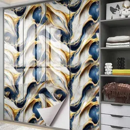 sirteriq 400 cm Oil Proof & Waterproof Self-adhesive Removable Stickers For Kitchen Self Adhesive Sticker image 3