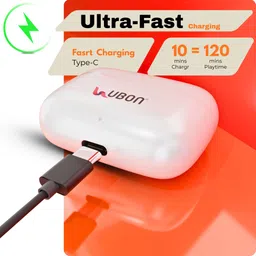 delphine TWS Earbuds-Noise Reduction, Touch Controls, Long Battery Life Bluetooth Headset image 3