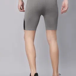 jump usa Color Block Men Grey Tights image 2