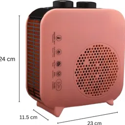 himalaya saga Room Heater 2000 Watts Heat Convector with Adjustable Thermostats Fan Room Heater image 3