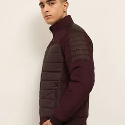 xfox Men Colorblock Padded Jacket image 3