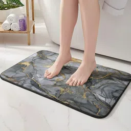 pratham PVC (Polyvinyl Chloride) Bathroom Mat-picture-21