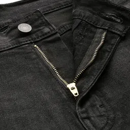 levi's 505 Men Straight Fit Mid Rise Black Jeans image 4