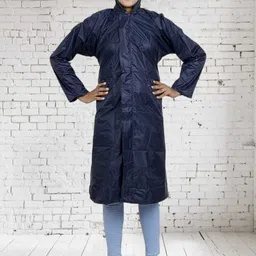 Solid Women Raincoat-image-95
