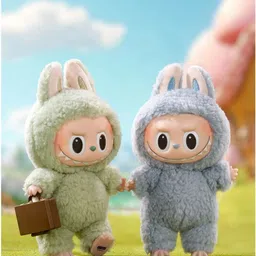 romj Labubu Doll Birthday Gift Cartoon Character | Labubu toy | Random Color - 1 Pc - 17 mm-picture-29
