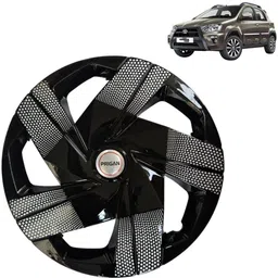 prigan Etios Cross Starex Silver Black 15 INCH Wheel Cover For Toyota Etios Cross-picture-21