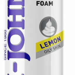 vi-john 5 Action Lemon Shave Foam for Oily Skin with Tea Tree Oil (Pack of 1)-picture-20