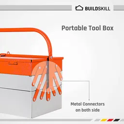buildskill BITB175 / BITB5 Cantilever Home Professional Iron Powder Coated With 5 Shelf High Quality Tool Box image 5