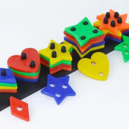arizon Latest Geometric Board:Stacking Block Game for Kids,Shape Sorter Toys For Kids-picture-43
