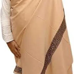 KASHMIR HANDLOOM Cashmere Solid Men Shawl-picture-33