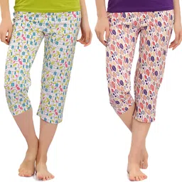 zebu Women Multicolor Capri-picture-13