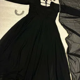 laiso Embellished Georgette Stitched Anarkali Gown-picture-21