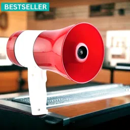 syara Handheld (Megaphone with Recorder) (Bhopu Talk Record Play) & Siren MusicZA268 Handheld (Megaphone with Recorder) Siren Music Loud Speaker for AnnouncingZA268 Outdoor, Indoor PA System-picture-27