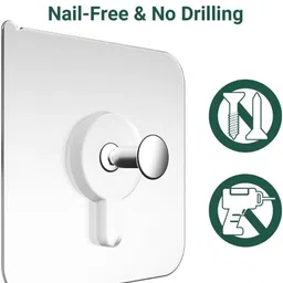 jay gatrad seller Self Adhesive Hooks for Wall Heavy Duty Strong Nail Free for Hanging Photo Frame Hook 6 image 3