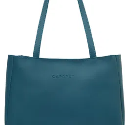 caprese Elena Satchel Medium Teal Blue Bag for Women Messenger Bag-picture-22