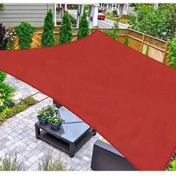SHADE NET SQUARE 10 FEET X 5 FEET Tent - For UV RESISTANT 90% BLOCK SUNLIGHT NET FOR ROOFTOP , GARDEN, BALCONY 4 SIDE CLIP-image-31