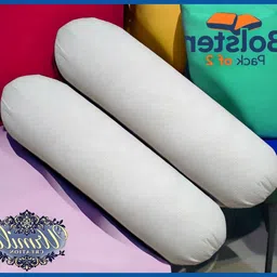 Microfibre Bolster Pack of 2 Solid-image-27