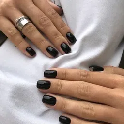 gabbu Nail Polish 21 Black (10 ml) black image 3