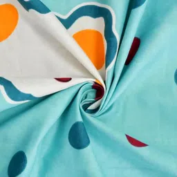 tiwanshi 220 TC Cotton Double Printed Fitted (Elastic) Bedsheet image 3