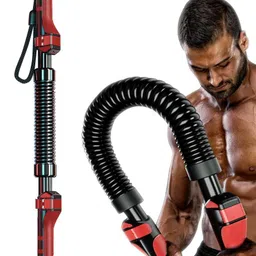 qpets Power Twister Bar Adjustable Upper Body Expander for Arm Chest Shoulder Ab Exerciser-picture-16
