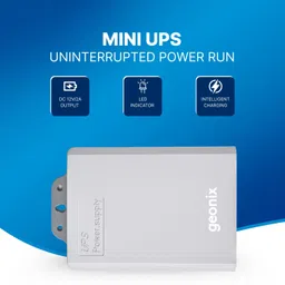 Geonix Trot R1 Mini UPS GXRUPS12 12 V Line-interactive Tower Model UPS with Overload Protection 1 Outlet Plugs image 5