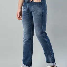 duke Men Regular Mid Rise Grey Jeans image 3