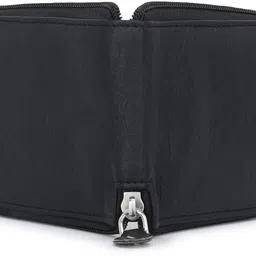 shri khatu shyam trader Men & Women Casual Black Genuine Leather Wallet image 4