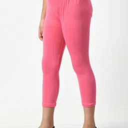 BAESD Girls Pack Of 4 Cotton & Lycra Capris image 3