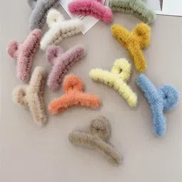 DN Creation Assorted Set of 2 Fur Claw Clip-image-48
